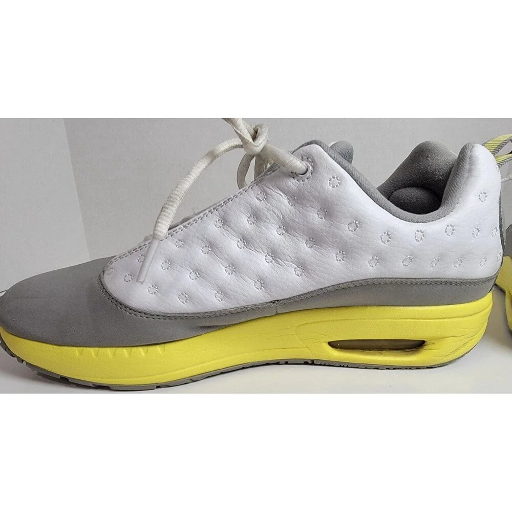 Nike Air Jordan CMFT Viz Air 13 GS 7Youth White Lemon Frost Light Silver